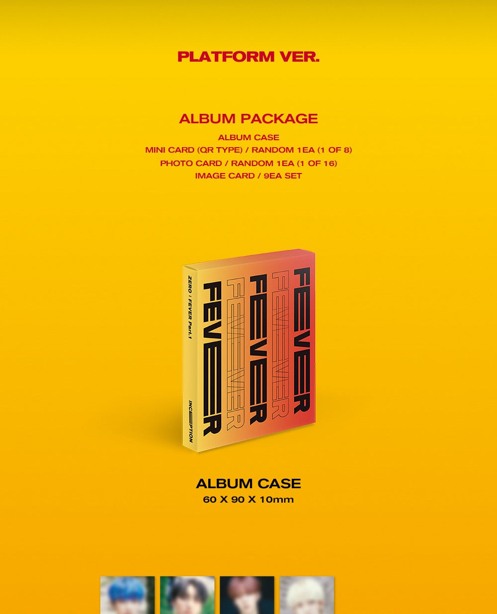 ATEEZ - ZERO : FEVER Part. 1, Platform Version (3 Versions).