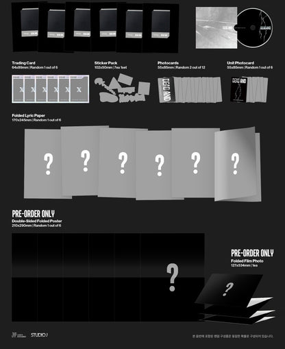Xdinary Heroes - 8th Mini Album [DEAD AND] Photobook Version (2 Versions)(POB Option available)