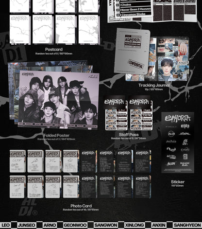 ALPHA DRIVE ONE (ALD1) - 1st Mini Album [EUPHORIA] FREAK ALARM Version (POB Option Available)