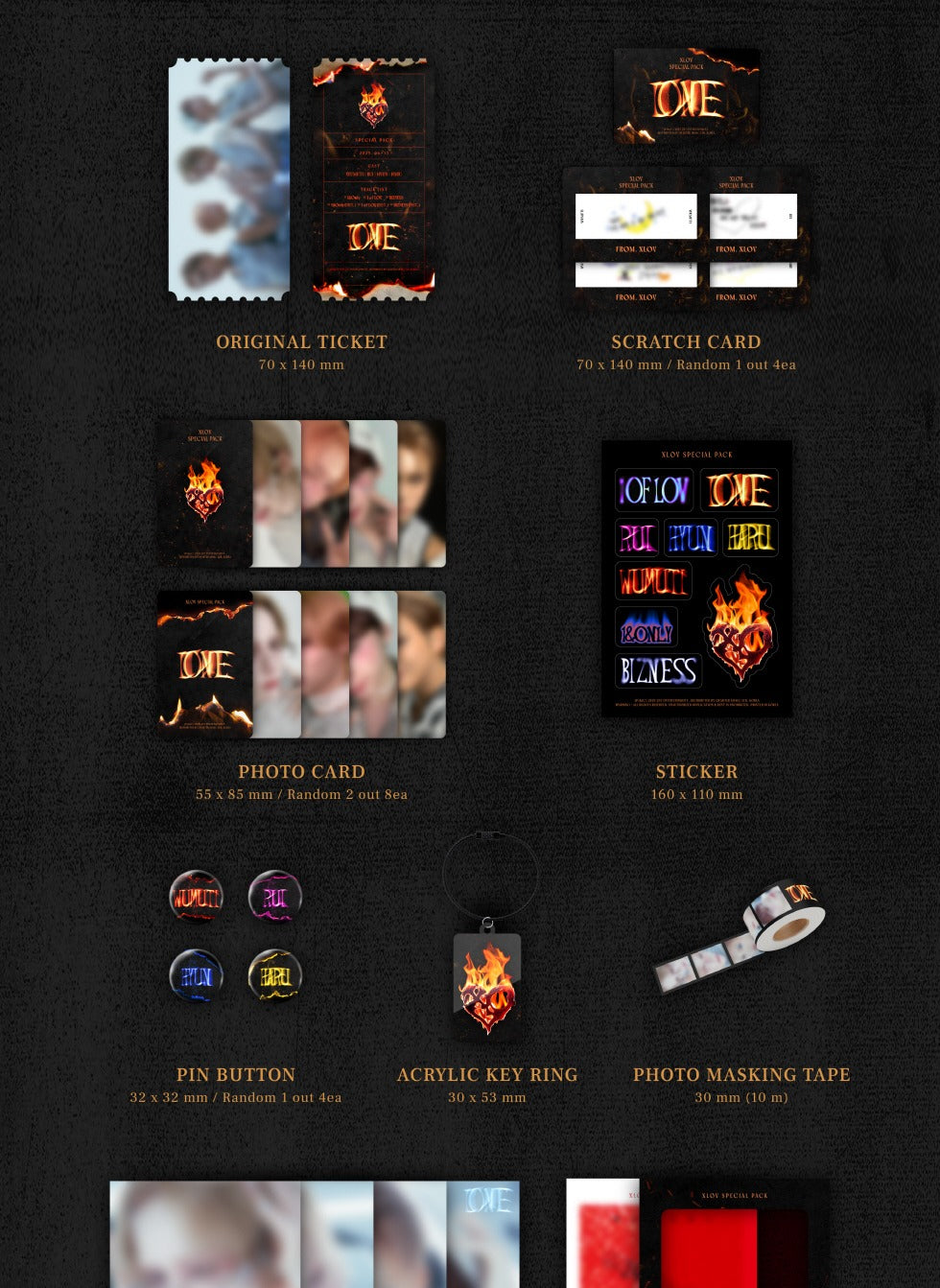 XLOV - 2nd Single Album [I ONE] SPECIAL PACK Version – K-Towns