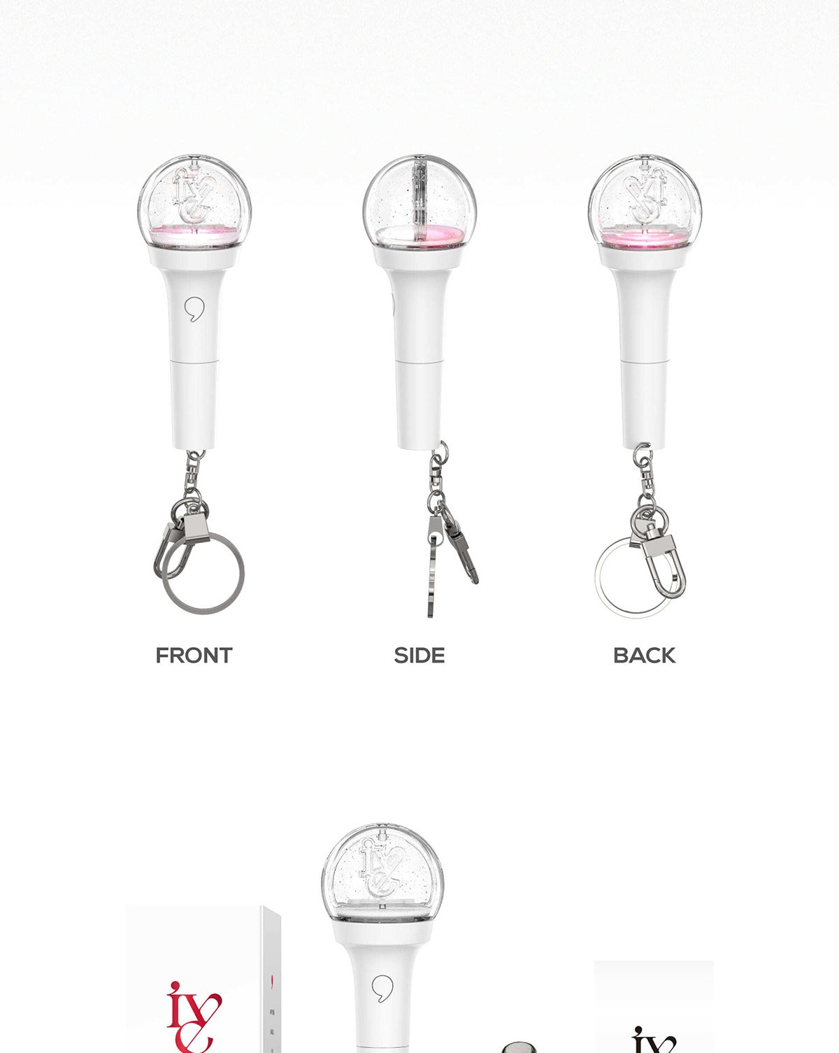 【新品】（2個）INI OFFICIAL LIGHT STICK KEYRING BOYNEXTDOOR - OFFICIAL LIGHT STICK KEYRING | KPOPMART.COM