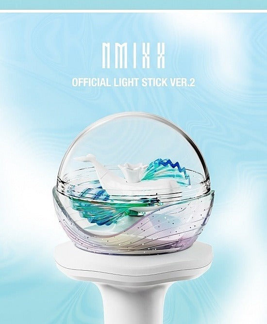 (PRE-ORDER 2026-10-30) NMIXX - OFFICIAL LIGHT STICK Ver. 2 (POB Photocard included - Pre-order only)