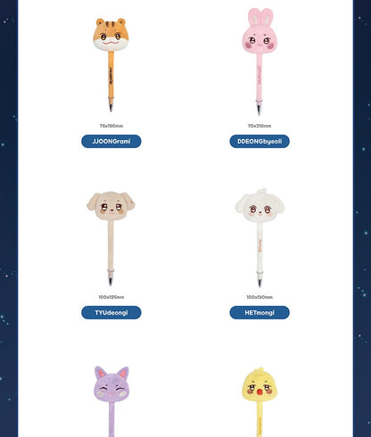 (PRE-ORDER 2026-11-15) ATEEZ x ANITEEZ - POP-UP [ANITEEZ IN DEJA VU] PLUSH BALL PEN (POB Included Based on Order Amount)