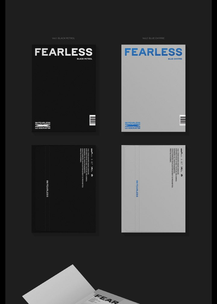 LE SSERAFIM FEARLESS 新品未開封 LE SSERAFIM - 1st Mini Album [FEARLESS] (2 Versions). – K-Towns