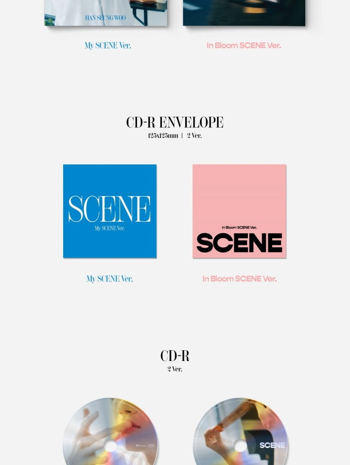 Han Seung Woo 1st Single Album Scene (2 Versions).