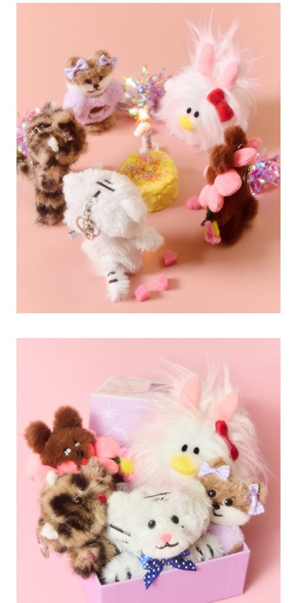 (RESTOCK) ILLIT - Official MD Plush Keyring (5 Versions).