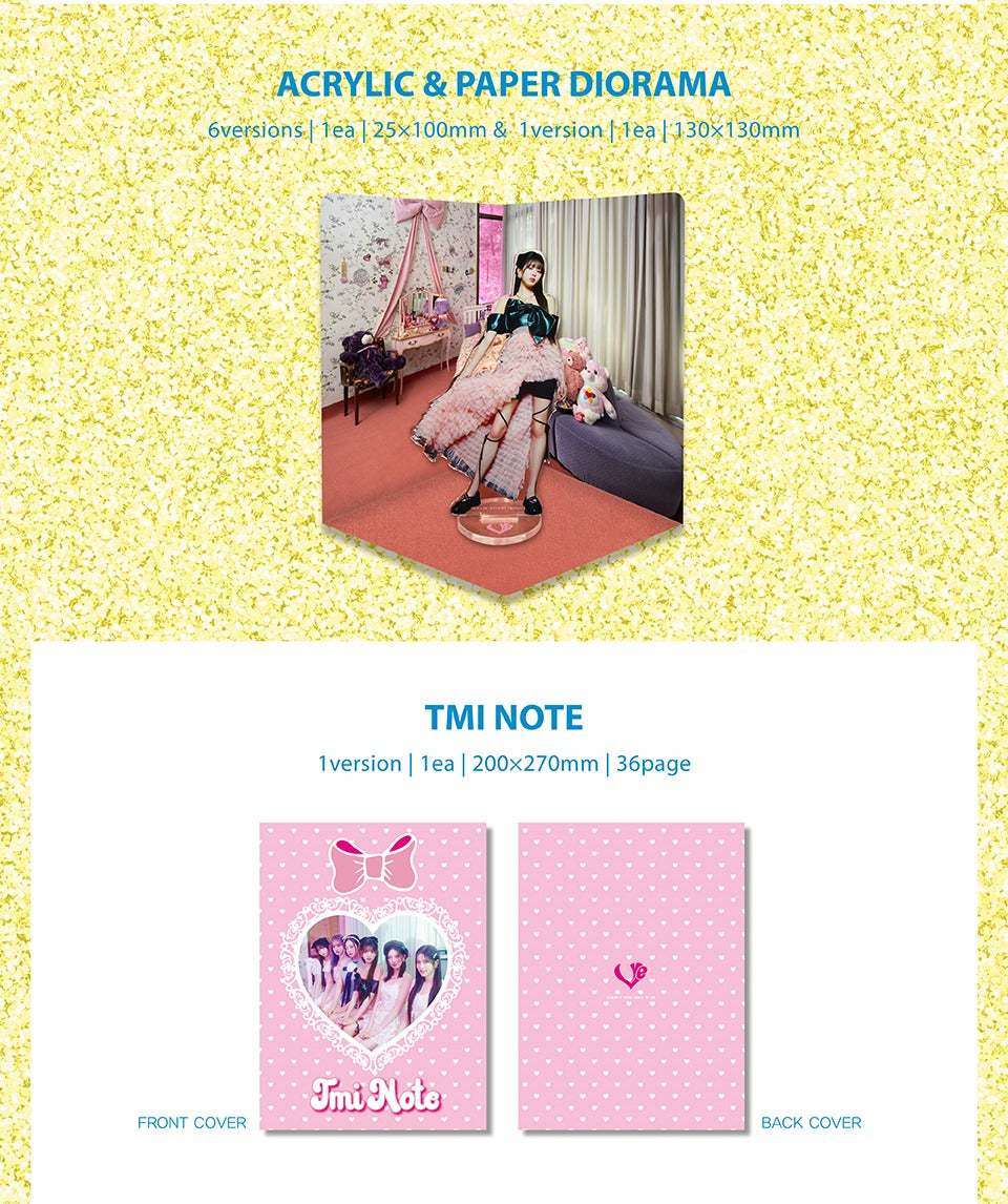 DICON VOLUME N°20 IVE : I haVE a dream, I haVE a fantasy (12 Versions)(Magazine)
