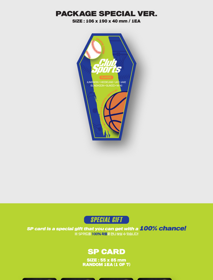 ENHYPEN - World Coupon Card Collection [Club Sports] (2 Versions)