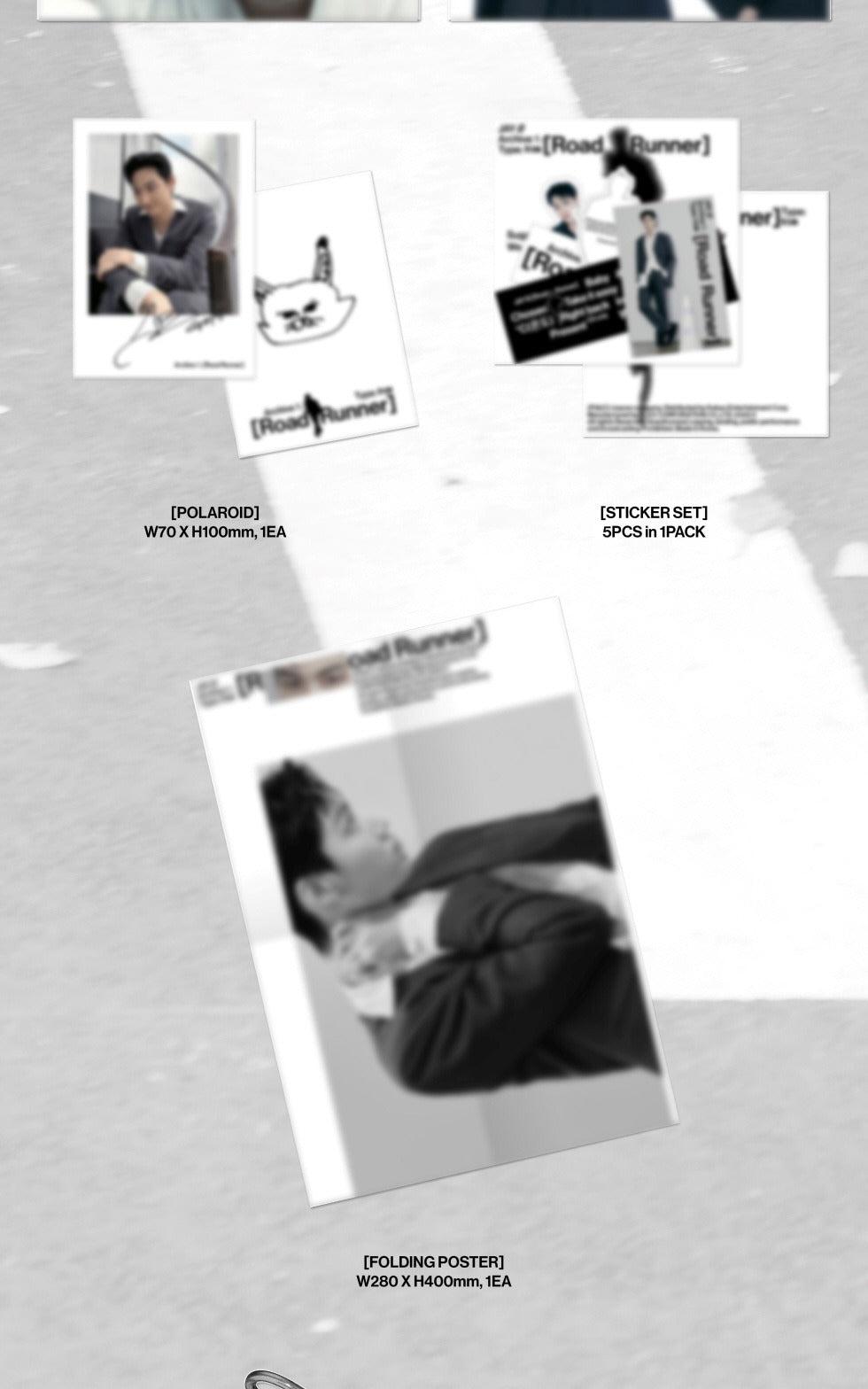 Jay B (GOT7) - 1st Album Archive 1: [Road Runner] (2 Versions)