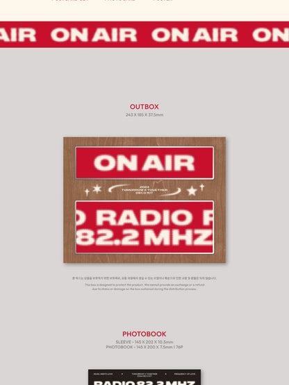 TOMORROW X TOGETHER TXT 2024 Deco Kit (POB included - Extra Group Photo)(Limited stock).