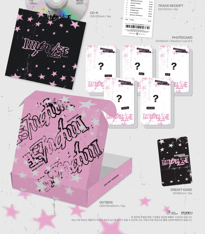 (PRE-ORDER 2026-10-12) Xdinary Heroes - 9th Mini Album [Impulse] Denim Pouch Version