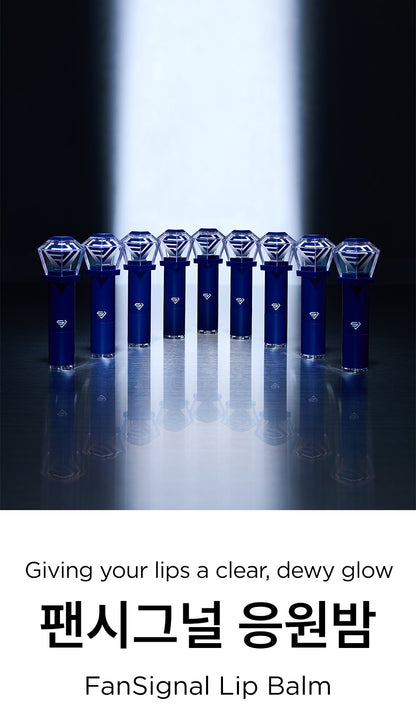 (PRE-ORDER 2026-01-10) SUPER JUNIOR - FanSignal Lip Balm (Light stick theme).