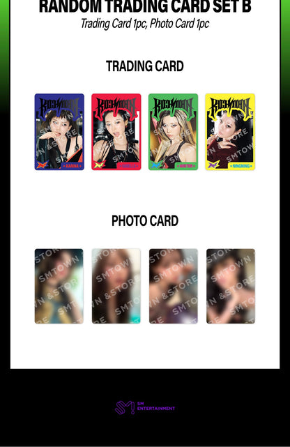 (PRE-ORDER 2025-11-27) aespa - 6th Mini Album [Rich Man] POP-UP MD (Random Trading Card Set) (2 Versions)
