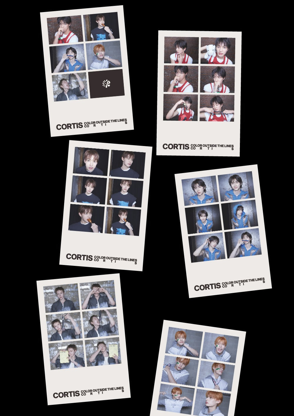 CORTIS - The 1st EP [COLOR OUTSIDE THE LINES] Weverse Albums Version (2 Versions).