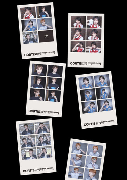 CORTIS - The 1st EP [COLOR OUTSIDE THE LINES] Weverse Albums Version (2 Versions).