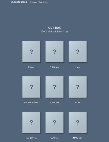 (PRE-ORDER 2025-10-28) &TEAM - Korea 1st Mini Album [Back to Life] ROAR Version Random 1ea