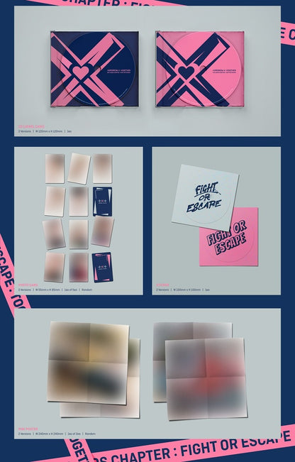 TOMORROW X TOGETHER (TXT) - 2ND ALBUM (REPACKAGE) [THE CHAOS CHAPTER: FIGHT OR ESCAPE] TOGETHER Version (2 Versions).