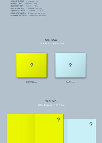 (PRE-ORDER 2025-10-28) &TEAM - Korea 1st Mini Album [Back to Life] (2 Versions) Set