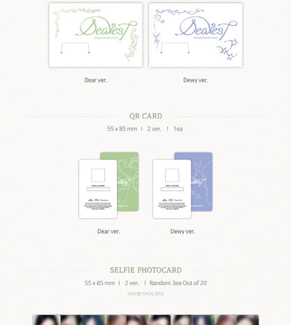RESCENE - 2nd Single [Dearest] QR Version (2 Versions)