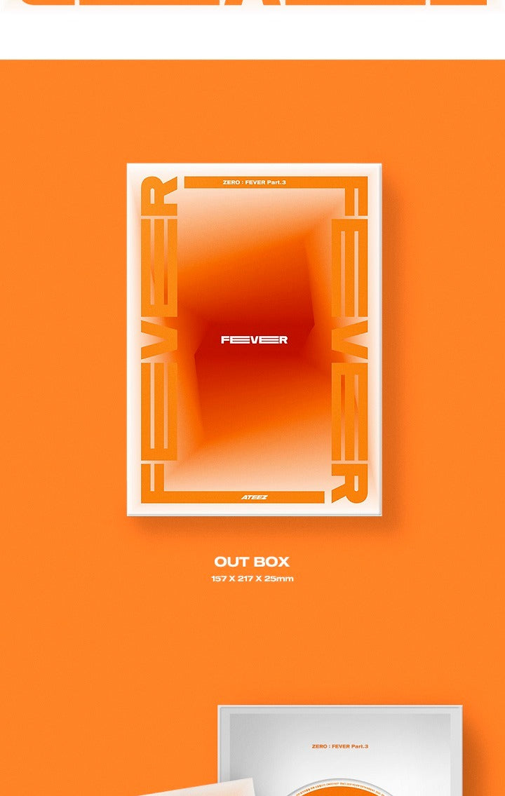 ATEEZ - [ZERO : FEVER PART 3] (3 Versions).