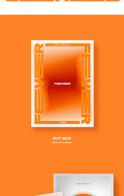 ATEEZ - [ZERO : FEVER PART 3] (3 Versions).