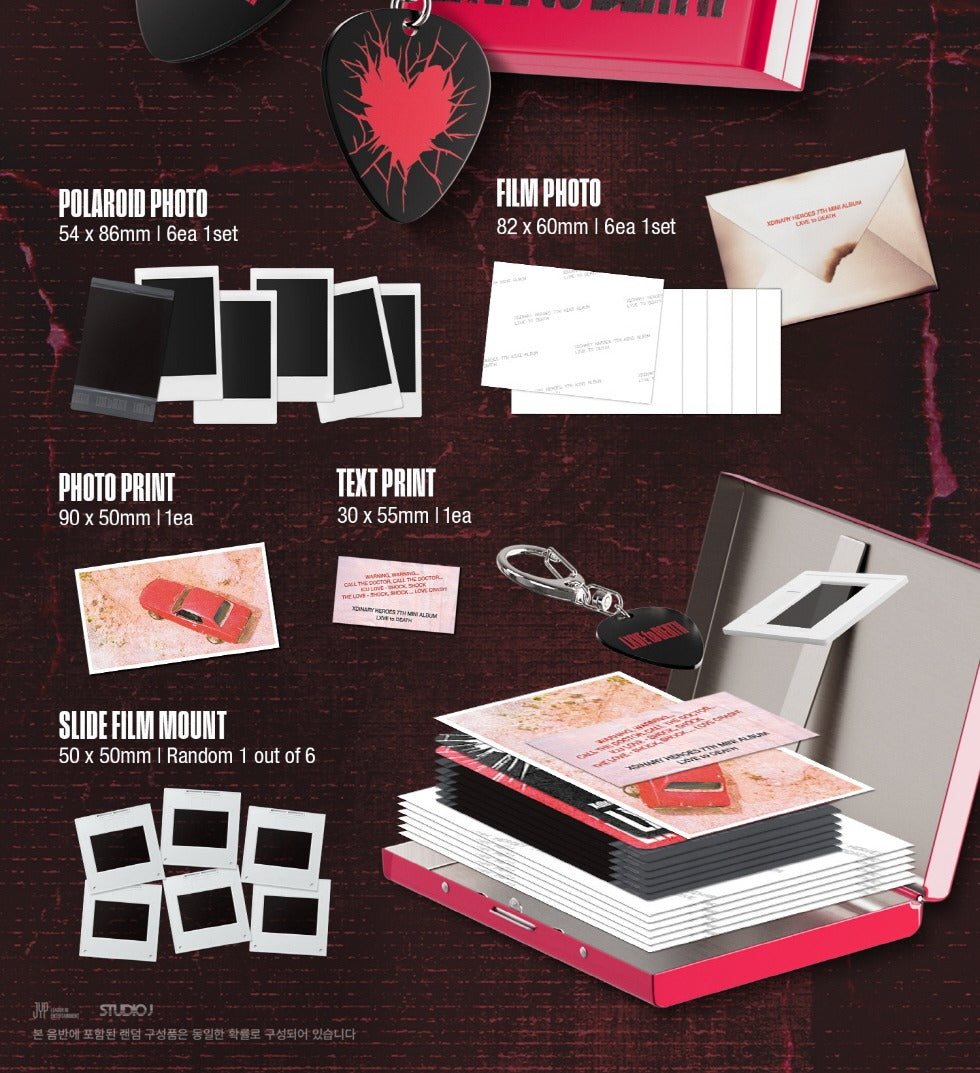 Xdinary Heroes - 7th Mini Album [LXVE to DEATH] Tin Case Version