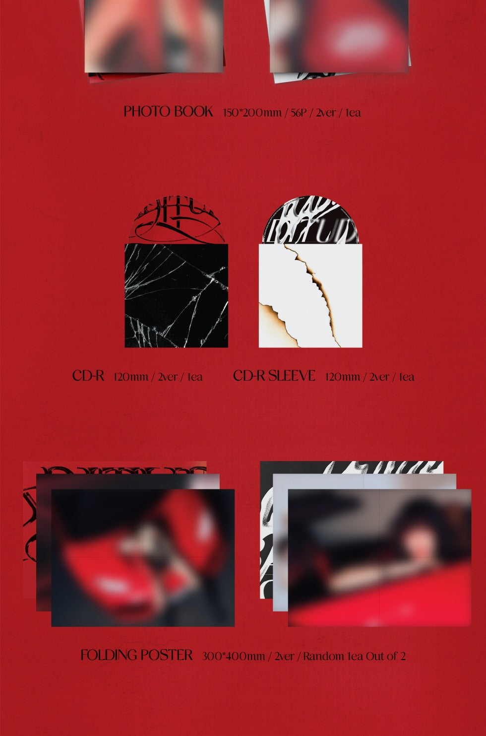 SOOJIN - [BADITUDE] (2 Versions) Random 1ea.