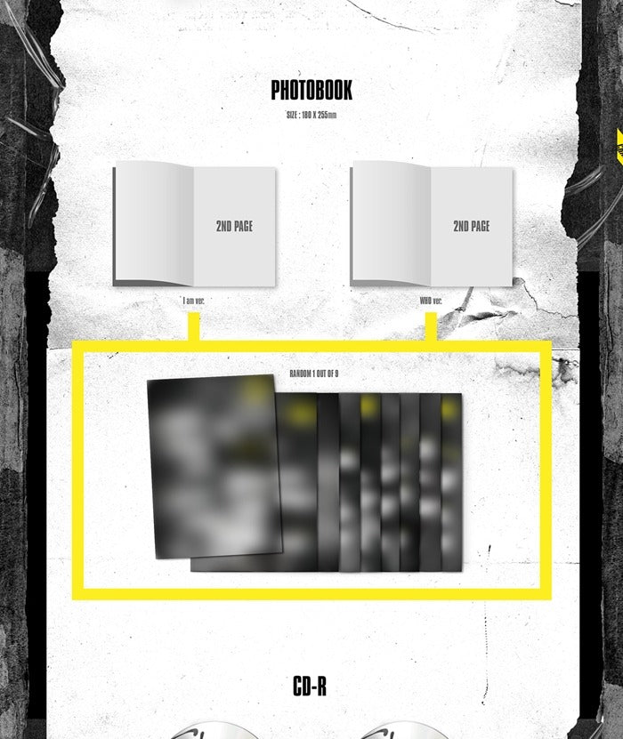 Stray Kids - 2nd Mini Album [I Am Who] (2 Versions).