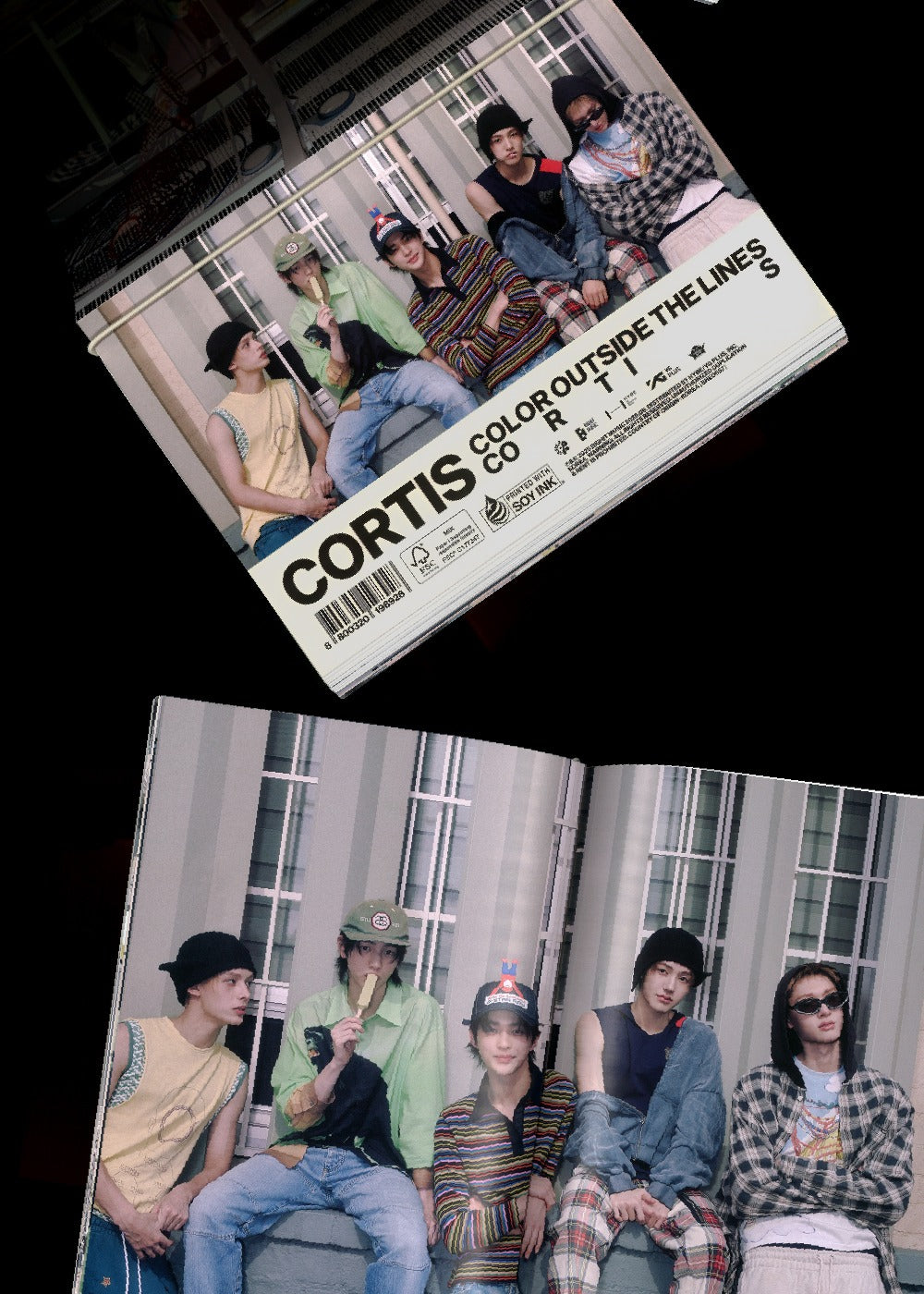 CORTIS - The 1st EP [COLOR OUTSIDE THE LINES] (3 Versions) Random