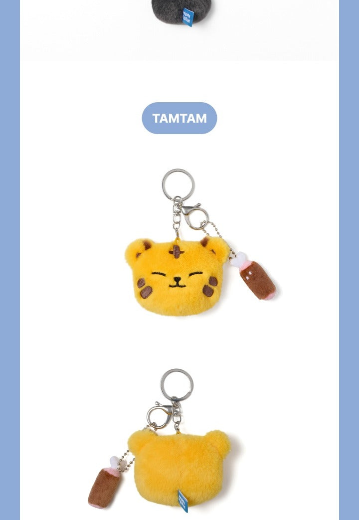 (PRE-ORDER 2025-08-01) Seventeen - [Miniteen] Face Plush Keyring (13 Options).