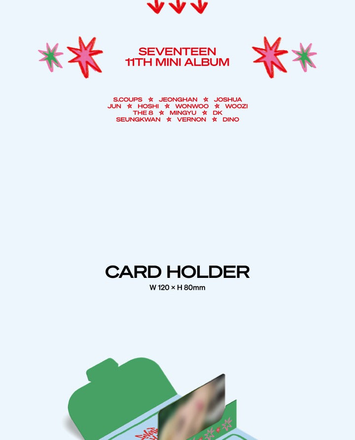 SEVENTEEN - 11th Mini Album [SEVENTEENTH HEAVEN] Weverse Album Version.