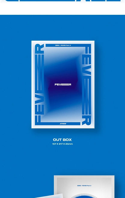 ATEEZ - [ZERO : FEVER PART 3] (3 Versions).