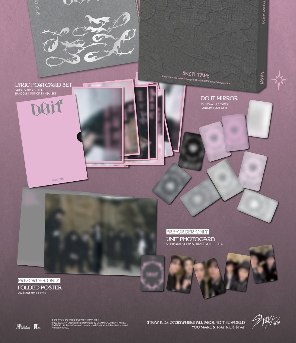 Stray Kids - SKZ IT TAPE [DO IT] DO Version (Limited Version) – K