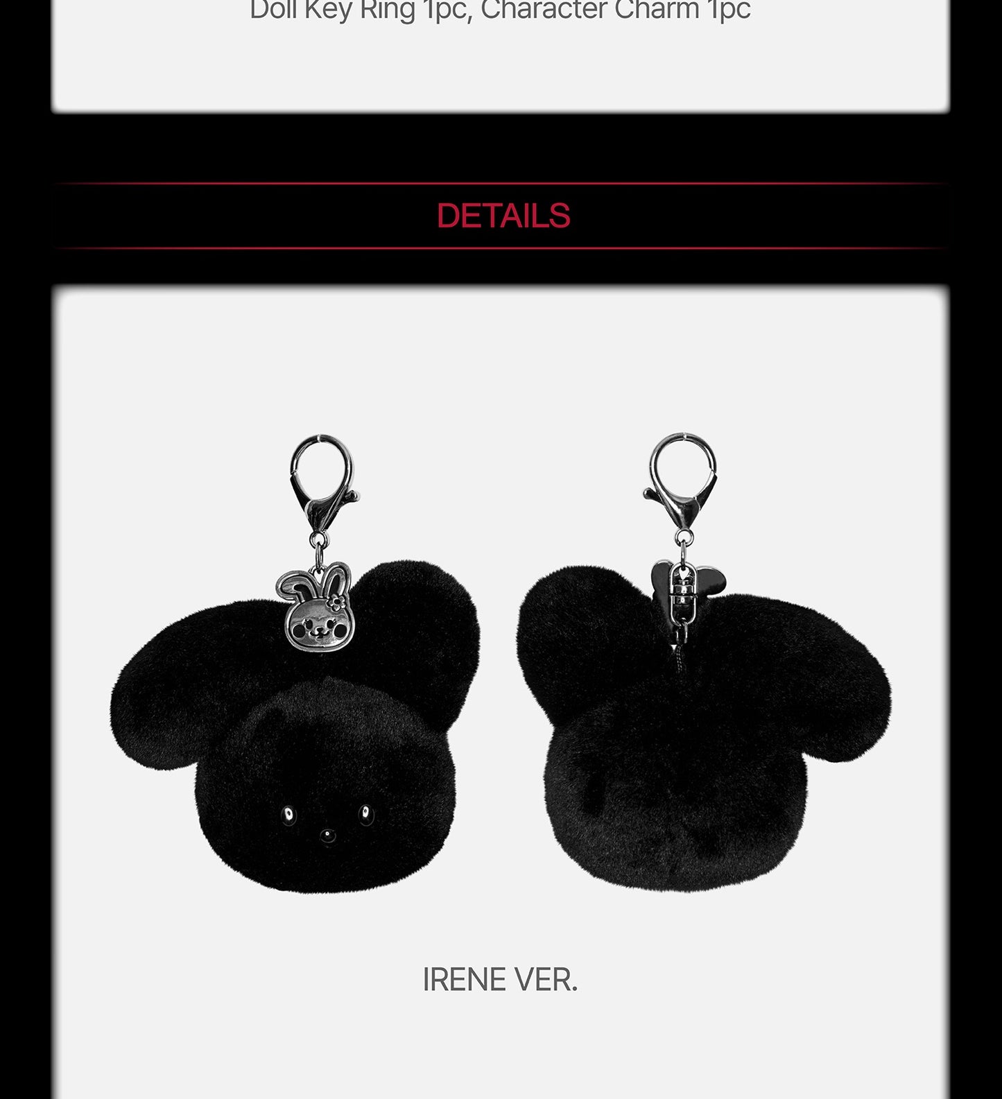 IRENE & SEULGI (Red Velvet) - Concert Tour [BALANCE] in SEOUL MD - DOLL Keyring Set (2 Versions).