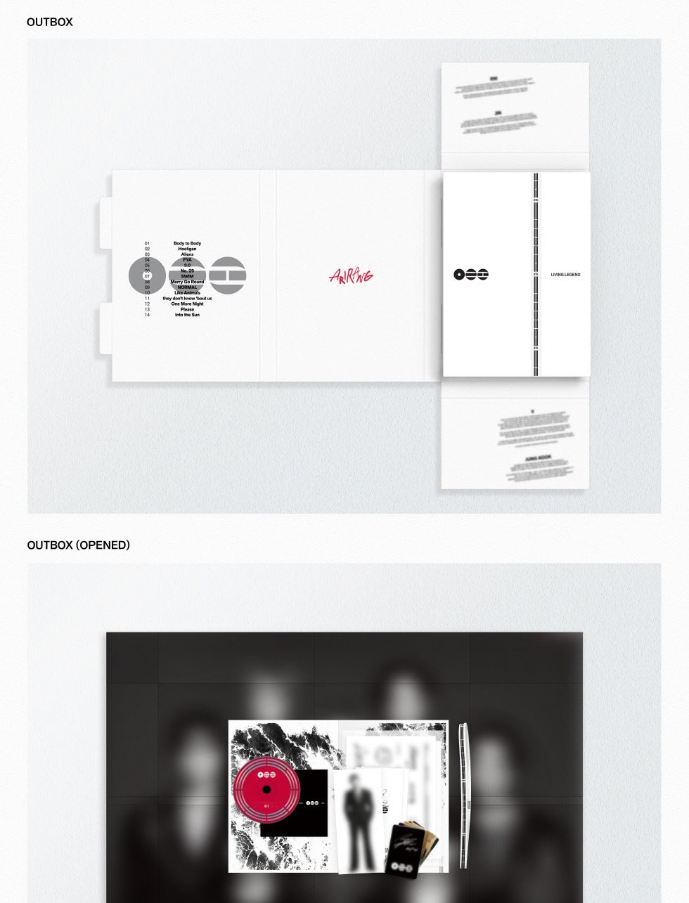 BTS - 5th Album [ARIRANG 아리랑] Living Legend Version (POB Option