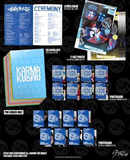 Stray Kids - 4th Full Album [KARMA] ACCORDION Version (8 Versions)