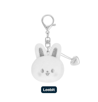 (PRE-ORDER 2026-02-06) Stray Kids <dominATE : celebrATE> MD Merch (SKZOO FACE KEYRING SILVER Version)(8 Versions)