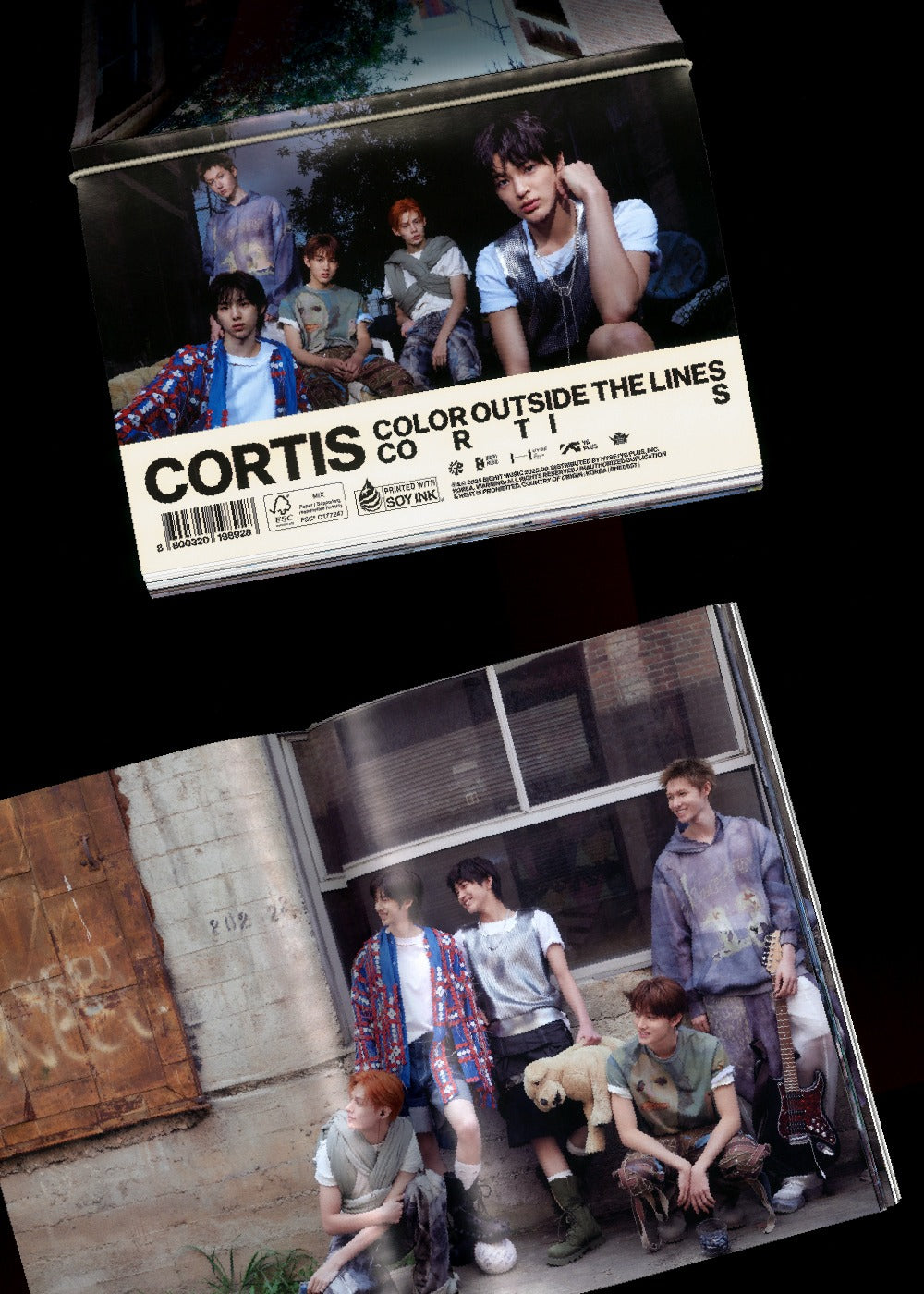 CORTIS - The 1st EP [COLOR OUTSIDE THE LINES] (3 Versions) Random