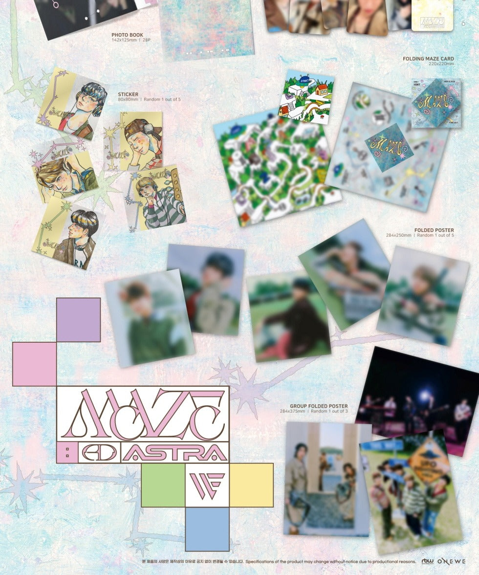 ONEWE - 4th Mini Album [MAZE: AD ASTRA] Maze Version.