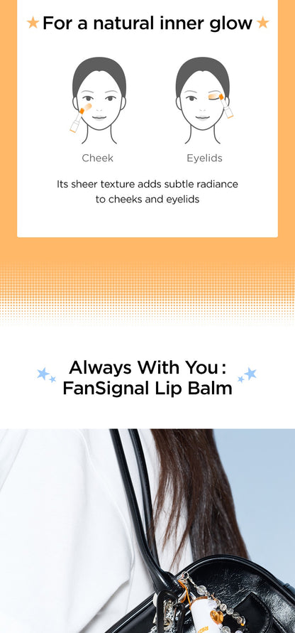 (PRE-ORDER 2026-01-10) RIIZE - FanSignal Lip Balm (Light stick theme).