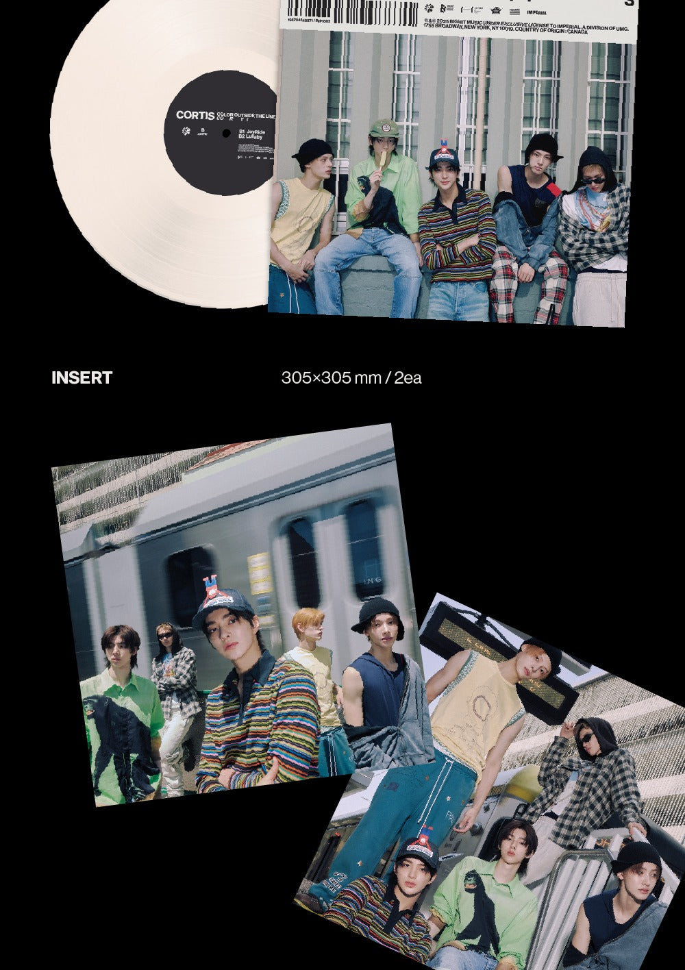 K-POP・アジア CORTIS [COLOR OUTSIDE THE LINES Vinyl] The 1st EP [COLOR OUTSIDE THE LINES Vinyl] : CORTIS