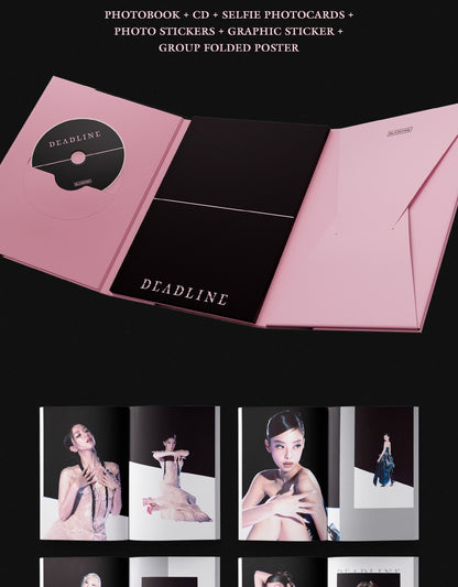 BLACKPINK - 3rd Mini Album [DEADLINE] Standard Version (2 Versions)(POB Option Available).
