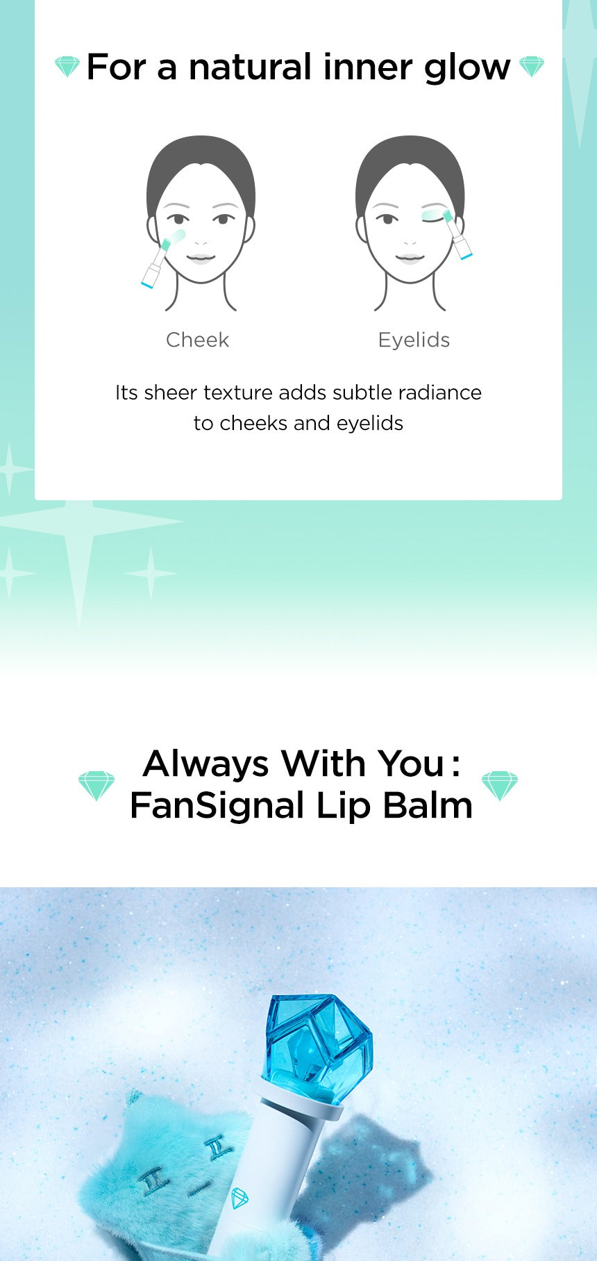 (PRE-ORDER 2026-01-10) SHINee - FanSignal Lip Balm (Light stick theme).