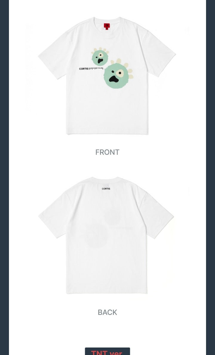 (PRE-ORDER 2026-09-20) CORTIS - [`26 TOUR PUT YOUR PHONE DOWN] CORTIS Ball T-Shirt (M Size)