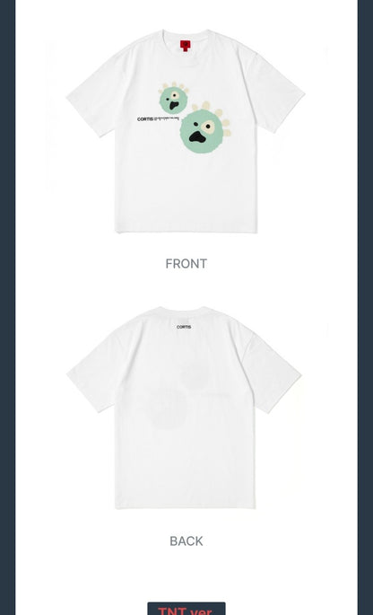 (PRE-ORDER 2026-09-20) CORTIS - [`26 TOUR PUT YOUR PHONE DOWN] CORTIS Ball T-Shirt (M Size)