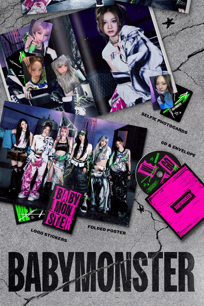 BABYMONSTER - 2nd Mini Album [WE GO UP] (3 Versions).