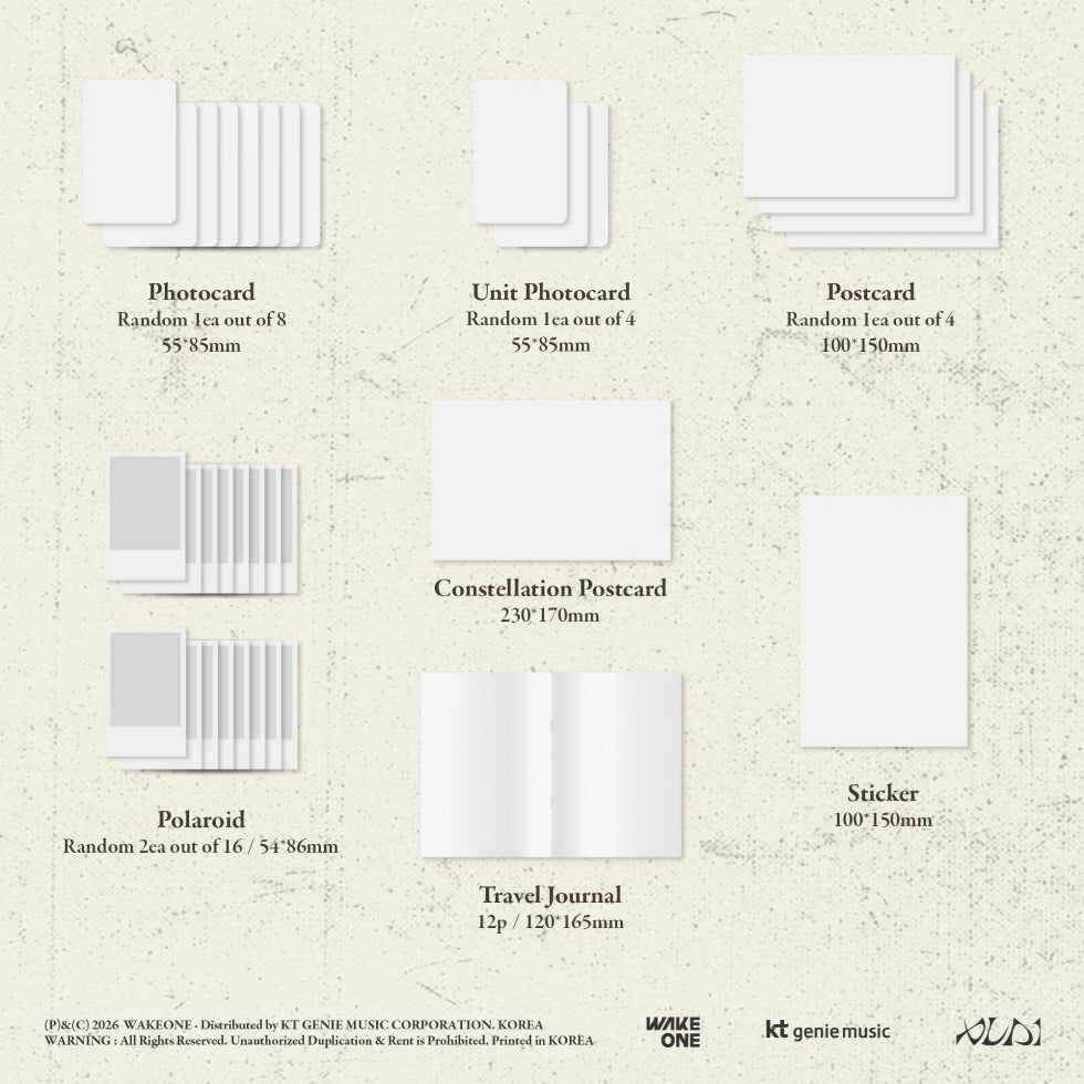ALPHA DRIVE ONE - 1st Mini Album [EUPHORIA] STAR ROAD Version – K