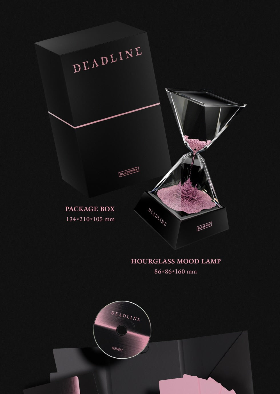 BLACKPINK - 3rd Mini Album [DEADLINE] MOOD LIGHT Version (SPECIAL
