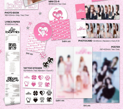 (PRE-ORDER 2025-11-26) RESCENE - 3rd Mini Album [lip bomb](2 Versions) Random 1ea