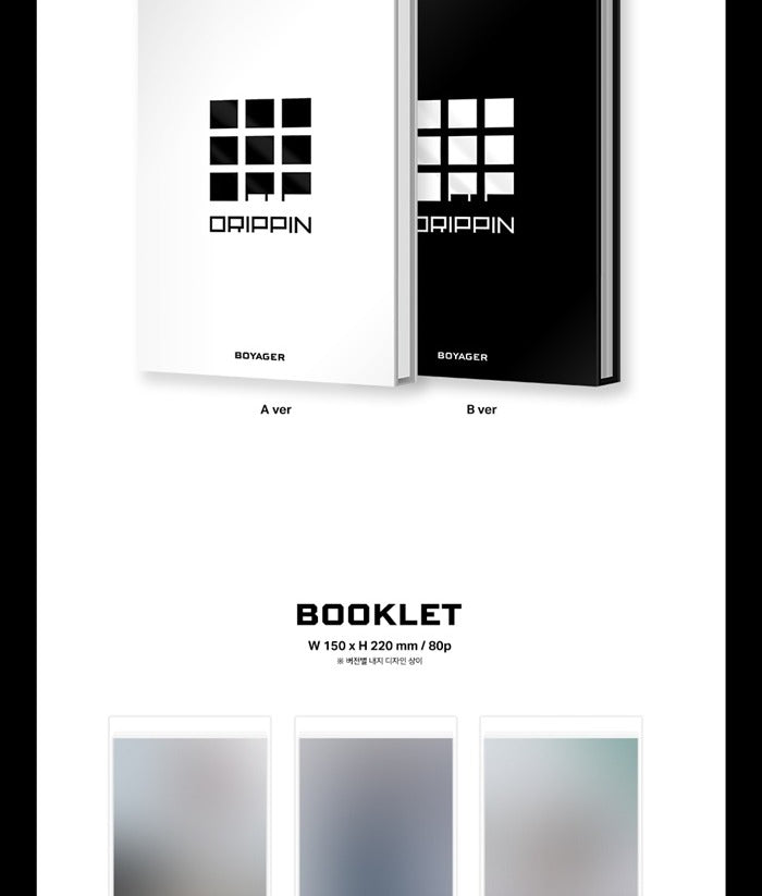 DRIPPIN 1st Mini Album BOYAGER (2 Versions)